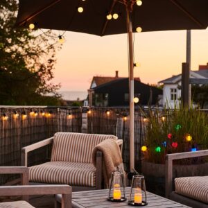 Svítidlo Sirius černá/multicolour plast