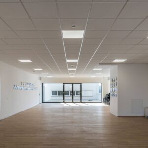 Svítidlo Siteco bílá (RAL 9016)/prizmatická hliník/ocelový plech/plast