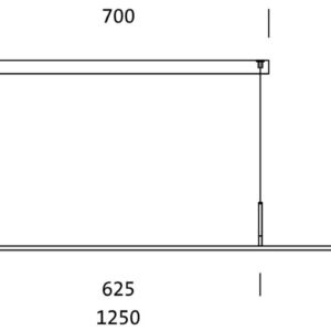 Svítidlo Siteco bílé hliník/plast