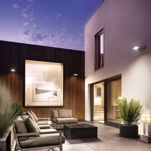 Svítidlo Siteco železná slída (DB 702S) ocel/hliníkový odlitek/sklo