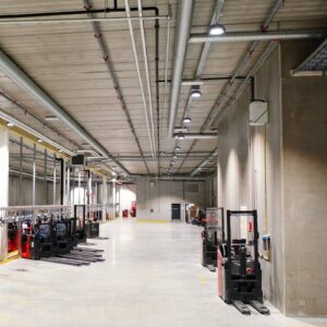 Svítidlo Siteco černý/čirý hliníkový odlitek/polykarbonát