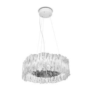 Svítidlo Slamp průhledná/stříbrná plast