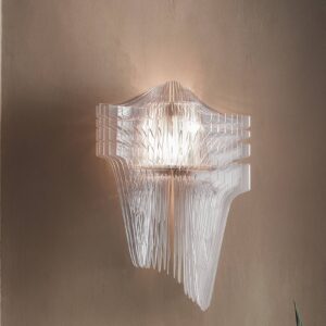 Svítidlo Slamp transparentní Lentiflex®/Cristalflex®