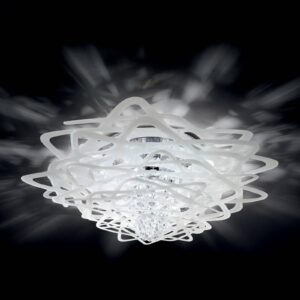 Svítidlo Slamp bílá Plainflex®/Kristalle