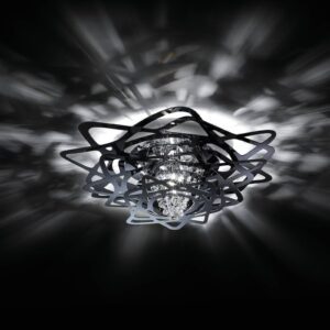 Svítidlo Slamp černá Plainflex®/Kristalle