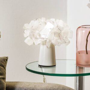 Svítidlo Slamp kouřově šedá Lentiflex®/Cristalflex Fumé®/ocel