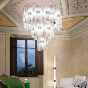 Svítidlo Slamp bílá/transparentní technopolymery