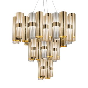 Svítidlo Slamp zlatá/transparentní technopolymery