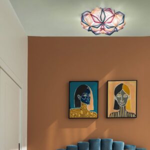 Svítidlo Slamp modrá plast