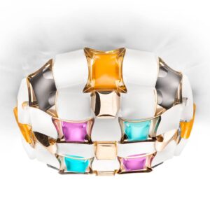 Svítidlo Slamp multicolor/bílá plast