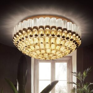 Svítidlo Slamp zlatý Lentiflex®/Goldflex®