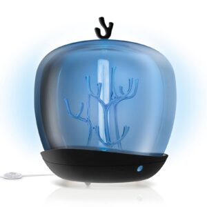 Svítidlo Slamp černá/stříbrná polykarbonát