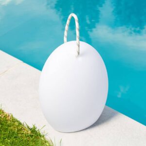 Svítidlo Smart&Green bílá/světlé dřevo plast/dřevo