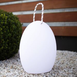 Svítidlo Smart&Green bílá/světlé dřevo plast