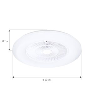 Svítidlo Starluna bílá plast