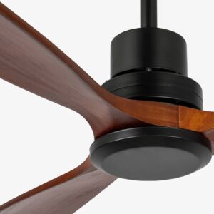 Svítidlo Starluna černá kartáčovaná/dřevo tmavé železo/dřevo