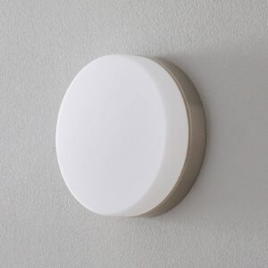 Svítidlo Steinhauer kartáčovaná ocel/bílá ocel/sklo