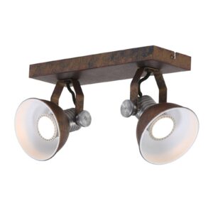 Svítidlo Steinhauer hnědá kov