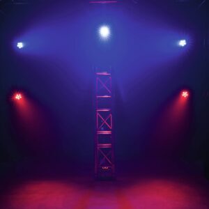 Svítidlo Steinigke Showtechnic černá plast