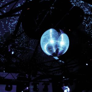 Svítidlo Steinigke Showtechnic zrcadlená/černá plast