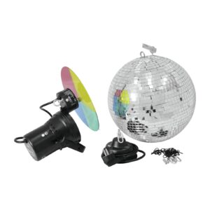 Svítidlo Steinigke Showtechnic zrcadlená/černá plast