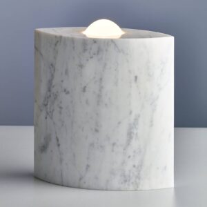 Svítidlo TECNOLUMEN bílá leštěná mramor Carrara
