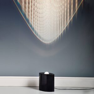 Svítidlo TECNOLUMEN černá leštěná mramor Carrara