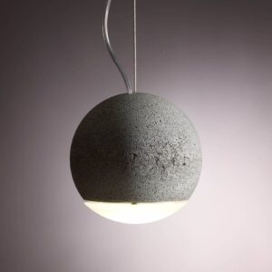 Svítidlo TECNOLUMEN šedá beton/sklo