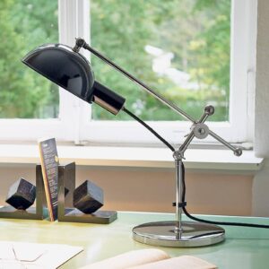 Svítidlo TECNOLUMEN chrom/černá kov