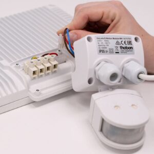 Svítidlo Theben bílé polykarbonát