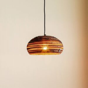 Svítidlo Think Paper hnědý karton