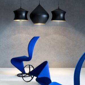 Svítidlo Tom Dixon černá/zlatá mosaz