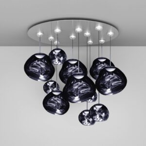 Svítidlo Tom Dixon kouřově šedá/černá polykarbonát