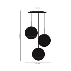 Svítidlo Tom Dixon zlatá/transparentní polykarbonát