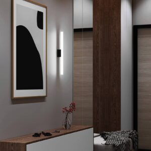 Svítidlo Top Light černá matná/opálová kov/plast