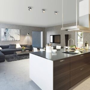 Svítidlo Top Light chrom/čirý hliník/zinek/sklo