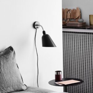 Svítidlo &Tradition černá/ocel ocel/mosaz