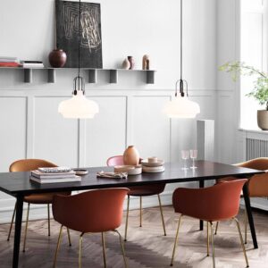 Svítidlo &Tradition opál opálové sklo ručně foukané