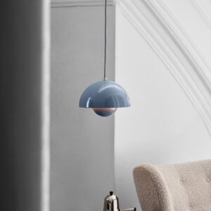 Svítidlo &Tradition světle modrá ocel