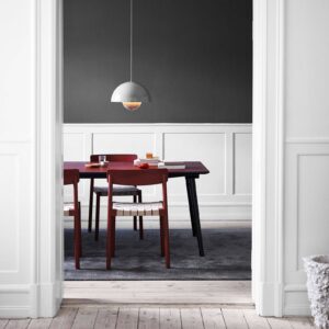 Svítidlo &Tradition šedá-béžová ocel