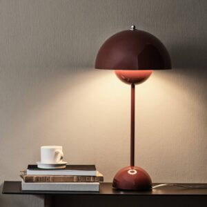 Svítidlo &Tradition červenohnědá ocel