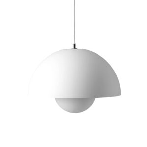 Svítidlo &Tradition bílá matná ocel