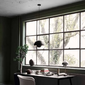 Svítidlo &Tradition černá matná ocel