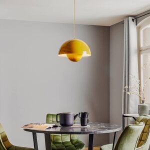 Svítidlo &Tradition hořčicová žlutá ocel