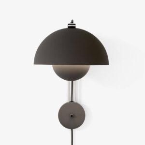 Svítidlo &Tradition matná černá ocel