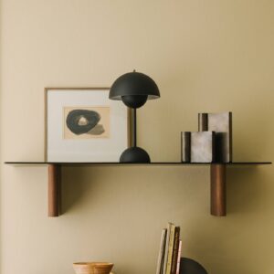 Svítidlo &Tradition matná černá polykarbonát/ocel