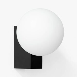 Svítidlo &Tradition opálová/černá opálové sklo ručně foukané/ocel