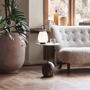 Svítidlo &Tradition opálová/mechově zelená opálové sklo ručně foukané/kov/mosaz