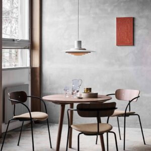 Svítidlo &Tradition bílá matná kov