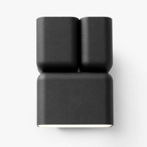 Svítidlo &Tradition černá/ledová hliník/akryl